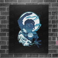 Load image into Gallery viewer, Daily_Deal_Shirts Posters / 4"x6" / Black Waterbender