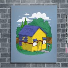 Load image into Gallery viewer, Secret_Shirts Posters / 4"x6" / Powder Blue Mil HOUSE