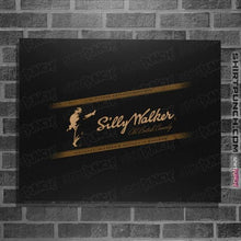 Load image into Gallery viewer, Shirts Posters / 4"x6" / Black Silly Walker