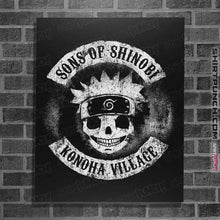 Load image into Gallery viewer, Shirts Posters / 4"x6" / Black Sons Of Shinobi