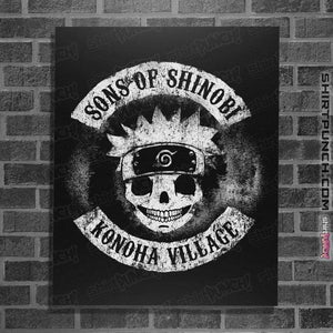 Shirts Posters / 4"x6" / Black Sons Of Shinobi