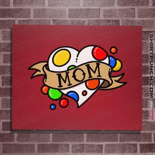 Load image into Gallery viewer, Secret_Shirts Posters / 4"x6" / Red Mom