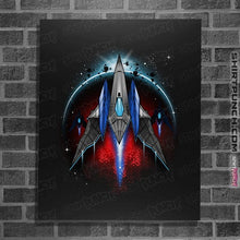Load image into Gallery viewer, Shirts Posters / 4"x6" / Black Arwing Fighters