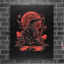 Load image into Gallery viewer, Daily_Deal_Shirts Posters / 4"x6" / Black Blood Moon Rises