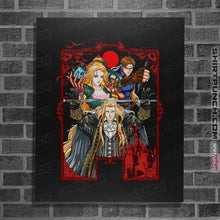 Load image into Gallery viewer, Daily_Deal_Shirts Posters / 4"x6" / Black Enter The Vampire
