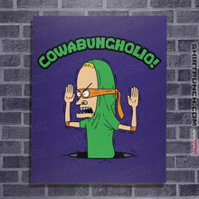 Load image into Gallery viewer, Daily_Deal_Shirts Posters / 4"x6" / Violet Cowabungholio