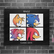 Load image into Gallery viewer, Shirts Posters / 4"x6" / Black Ringz