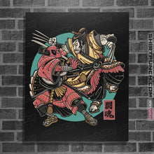 Load image into Gallery viewer, Daily_Deal_Shirts Posters / 4"x6" / Black Fighting Spirit