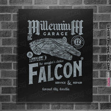 Load image into Gallery viewer, Daily_Deal_Shirts Posters / 4"x6" / Black Millennium Garage