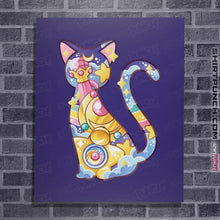 Load image into Gallery viewer, Shirts Posters / 4"x6" / Violet Magical Silhouettes - Luna