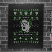 Load image into Gallery viewer, Shirts Posters / 4"x6" / Black OMG