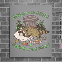 Load image into Gallery viewer, Daily_Deal_Shirts Posters / 4"x6" / Sports Grey Garbage In The Streets