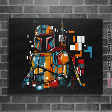 Load image into Gallery viewer, Daily_Deal_Shirts Posters / 4"x6" / Black The Mondrianlorian