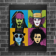 Load image into Gallery viewer, Daily_Deal_Shirts Posters / 4"x6" / Black Pop Depps