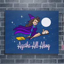 Load image into Gallery viewer, Shirts Posters / 4&quot;x6&quot; / Royal Blue It Was Agatha All Along
