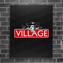 Load image into Gallery viewer, Shirts Posters / 4"x6" / Black Villageopoly