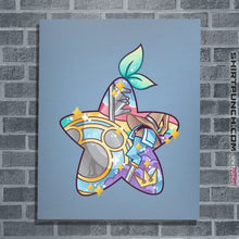 Load image into Gallery viewer, Shirts Posters / 4"x6" / Powder Blue Magical Silhouettes - Paopu Fruit