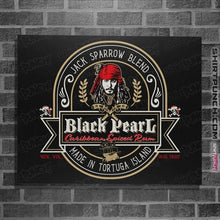 Load image into Gallery viewer, Daily_Deal_Shirts Posters / 4"x6" / Black Black Pearl Rum
