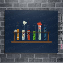 Load image into Gallery viewer, Secret_Shirts Posters / 4"x6" / Navy Muppet Science!