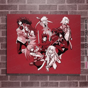 Daily_Deal_Shirts Posters / 4"x6" / Red Symphonia