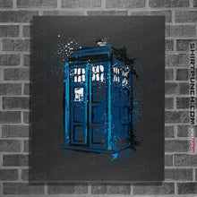 Load image into Gallery viewer, Shirts Posters / 4"x6" / Dark Heather Time-And-Space