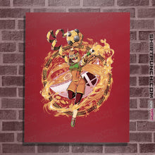 Load image into Gallery viewer, Shirts Posters / 4"x6" / Red Ramen Fighter