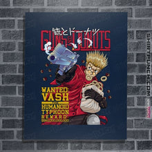 Load image into Gallery viewer, Daily_Deal_Shirts Posters / 4"x6" / Navy Guns And Donuts