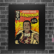 Load image into Gallery viewer, Shirts Posters / 4"x6" / Black Be My Victim