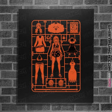 Load image into Gallery viewer, Daily_Deal_Shirts Posters / 4"x6" / Black Nami Model Sprue