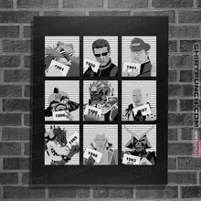 Load image into Gallery viewer, Shirts Posters / 4"x6" / Black Game Villains