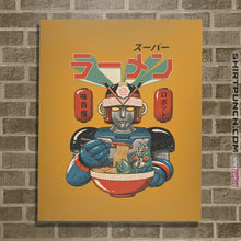 Load image into Gallery viewer, Shirts Posters / 4"x6" / Gold Super Ramen Bot