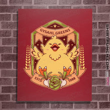 Load image into Gallery viewer, Shirts Posters / 4"x6" / Red Fat Chocobo Gysahl