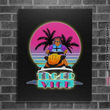 Load image into Gallery viewer, Shirts Posters / 4"x6" / Black Tiger Vice