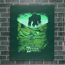 Load image into Gallery viewer, Shirts Posters / 4"x6" / Forest Shadow Of Zelda