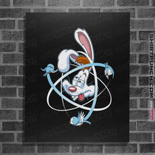 Load image into Gallery viewer, Daily_Deal_Shirts Posters / 4"x6" / Black Cartoon Science