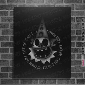 Secret_Shirts Posters / 4"x6" / Black Clown Will Eat Me