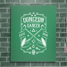 Load image into Gallery viewer, Shirts Posters / 4"x6" / Irish Green Dungeon Dancer