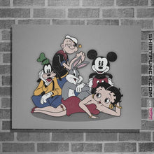 Load image into Gallery viewer, Daily_Deal_Shirts Posters / 4"x6" / Sports Grey The Vintage Club