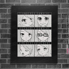 Load image into Gallery viewer, Secret_Shirts Posters / 4"x6" / Black Dere Types