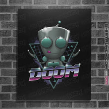 Load image into Gallery viewer, Shirts Posters / 4"x6" / Black DOOM