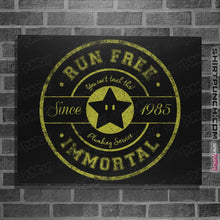 Load image into Gallery viewer, Shirts Posters / 4"x6" / Black Star