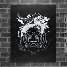 Load image into Gallery viewer, Shirts Posters / 4"x6" / Black Al and Cats