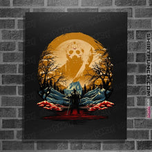 Load image into Gallery viewer, Daily_Deal_Shirts Posters / 4"x6" / Black Jason's Attack