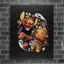 Load image into Gallery viewer, Daily_Deal_Shirts Posters / 4"x6" / Black Experiment Halloween