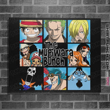 Load image into Gallery viewer, Shirts Posters / 4"x6" / Black The Mugiwara Bunch