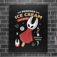 Load image into Gallery viewer, Secret_Shirts Posters / 4"x6" / Black Princess Ice Cream
