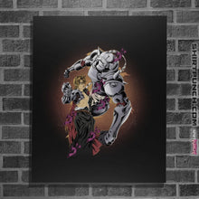 Load image into Gallery viewer, Shirts Posters / 4"x6" / Black Fullmetal Pose