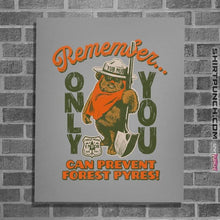 Load image into Gallery viewer, Daily_Deal_Shirts Posters / 4"x6" / Sports Grey Pyre Safety