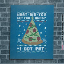 Load image into Gallery viewer, Shirts Posters / 4"x6" / Sapphire Fatty Christmas
