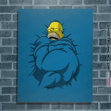 Load image into Gallery viewer, Daily_Deal_Shirts Posters / 4"x6" / Sapphire Big Toasty Cinnamon Bun